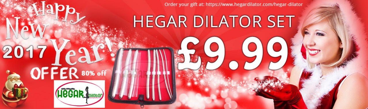 Hegar Dilator Set of 8 Pieces - Happy New Year 2017 Offer 80% off