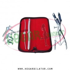 Hegar dilator Set of 2pcs 3-4, 13-14, mathieu anal speculum, grave 3pcs