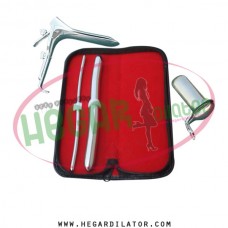 Hegar dilator Set of 2pcs 5-6, 15-16, grave speculum large, collin large