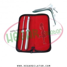 Hegar dilator Set of 2pcs 5-6, 15-16, grave speculum large