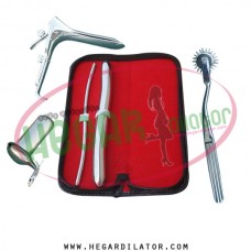 Hegar dilator Set of 2pcs 5-6, 17-18, pinwheel, grave large, collin medium