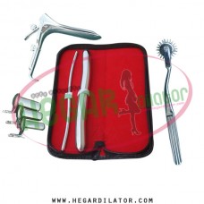 Hegar dilator Set of 2pcs 5-6, 17-18, pinwheel, grave medium, collin 3pcs