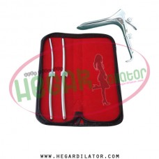 Hegar dilator Set of 2pcs 5-6, 7-8, grave speculum medium