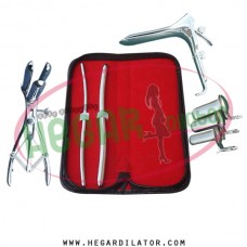 Hegar dilator Set of 2pcs 5-6, 9-10 mathieu anal speculum, grave large, collin 3pcs