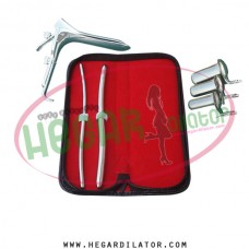 Hegar dilator Set of 2pcs 5-6, 9-10 grave small, collin 3pcs