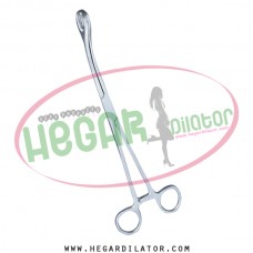 Foerster sponge holding forceps curved